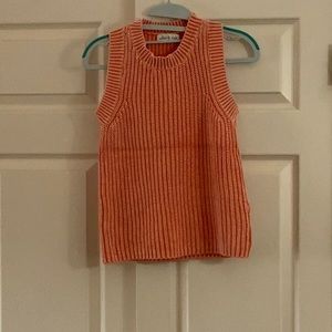 Knit sleeveless top